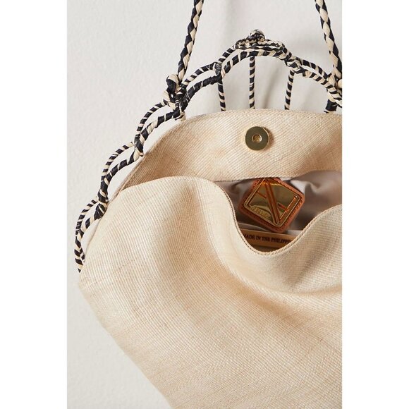 Free People Aranaz Seashell Clam Tote Bag Purse - MSRP $458 - Picture 3 of 8